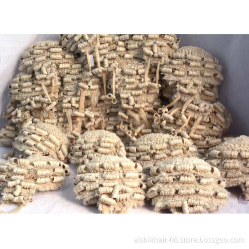 Aishili Full Hand-made Barrister Wigs Lawyer Wig with horse hair judge wig for Formal Use in Court and Costume